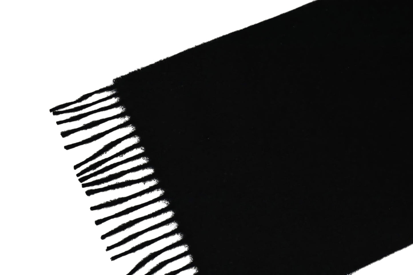 Black Merino Scarf