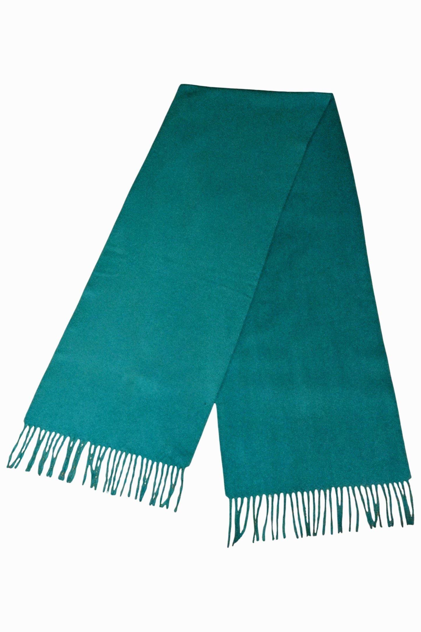Teal Lambswool Scarf