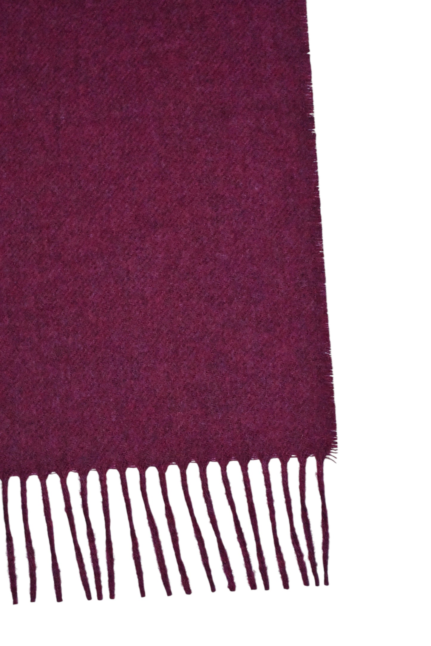 Dark Pink Merino Scarf