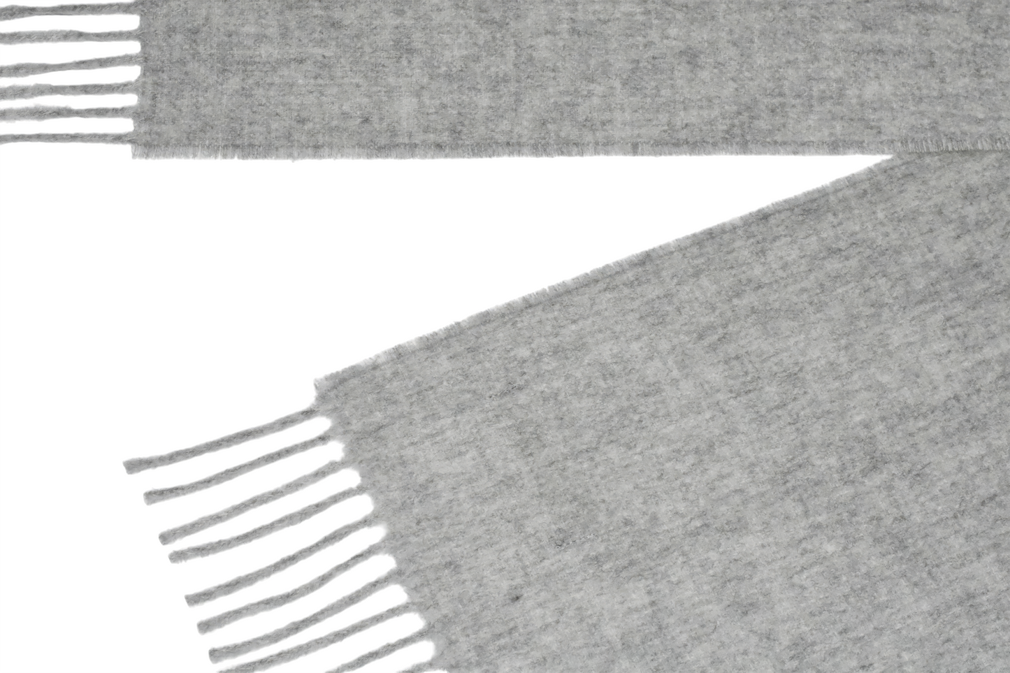 Silver Merino Scarf