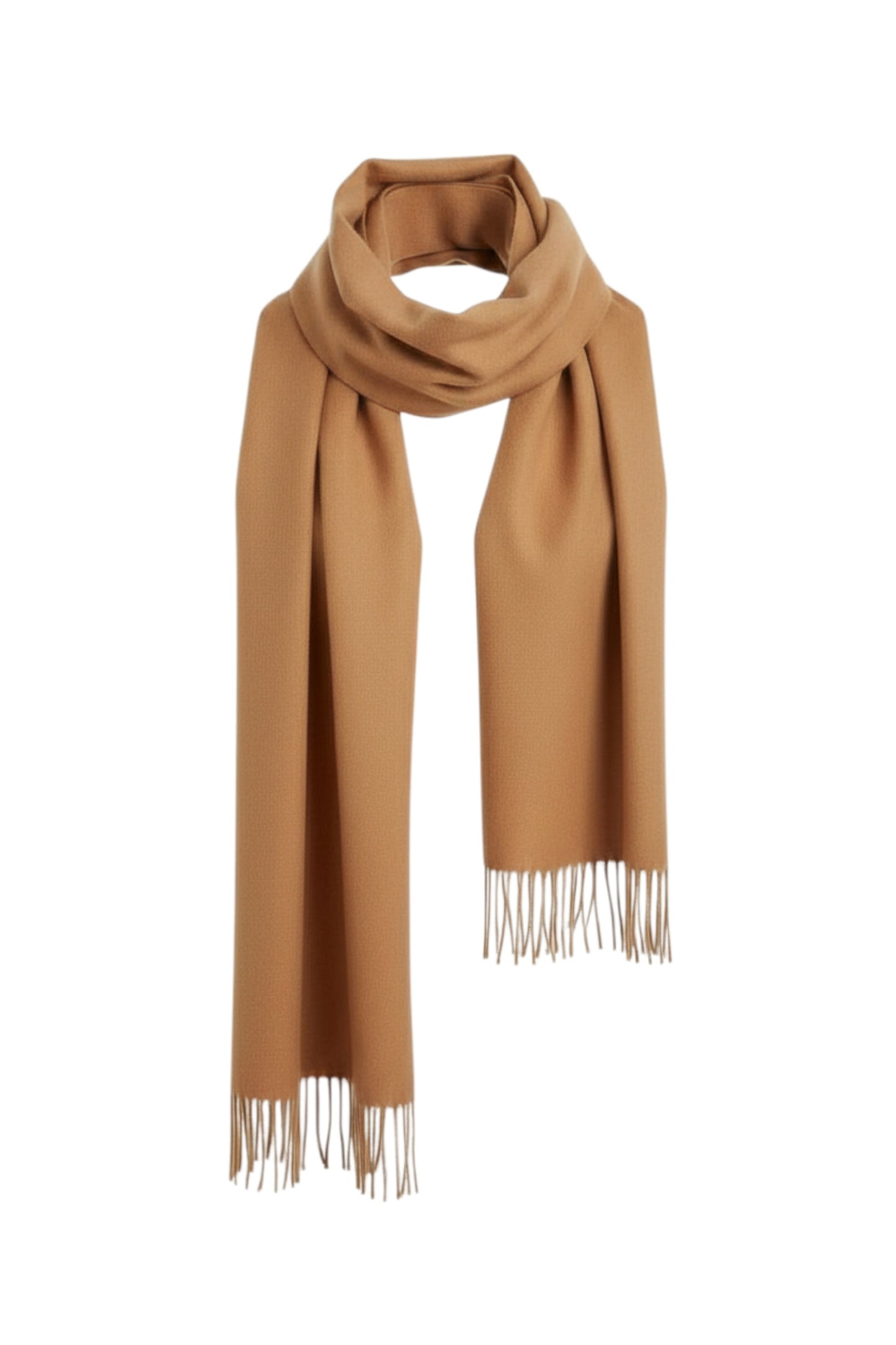 Camel Cashmere Scarf