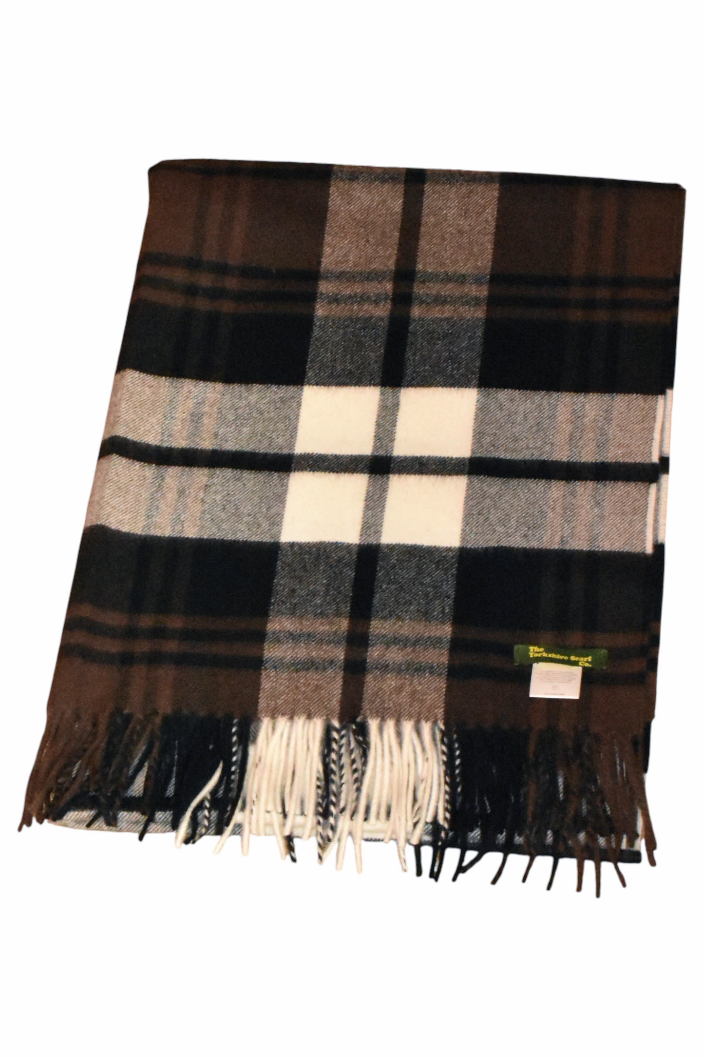 Classic Black, Brown & Froth Stole