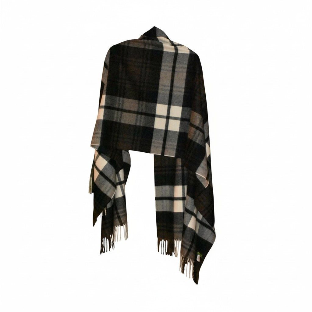 Classic Black, Brown & Froth Stole