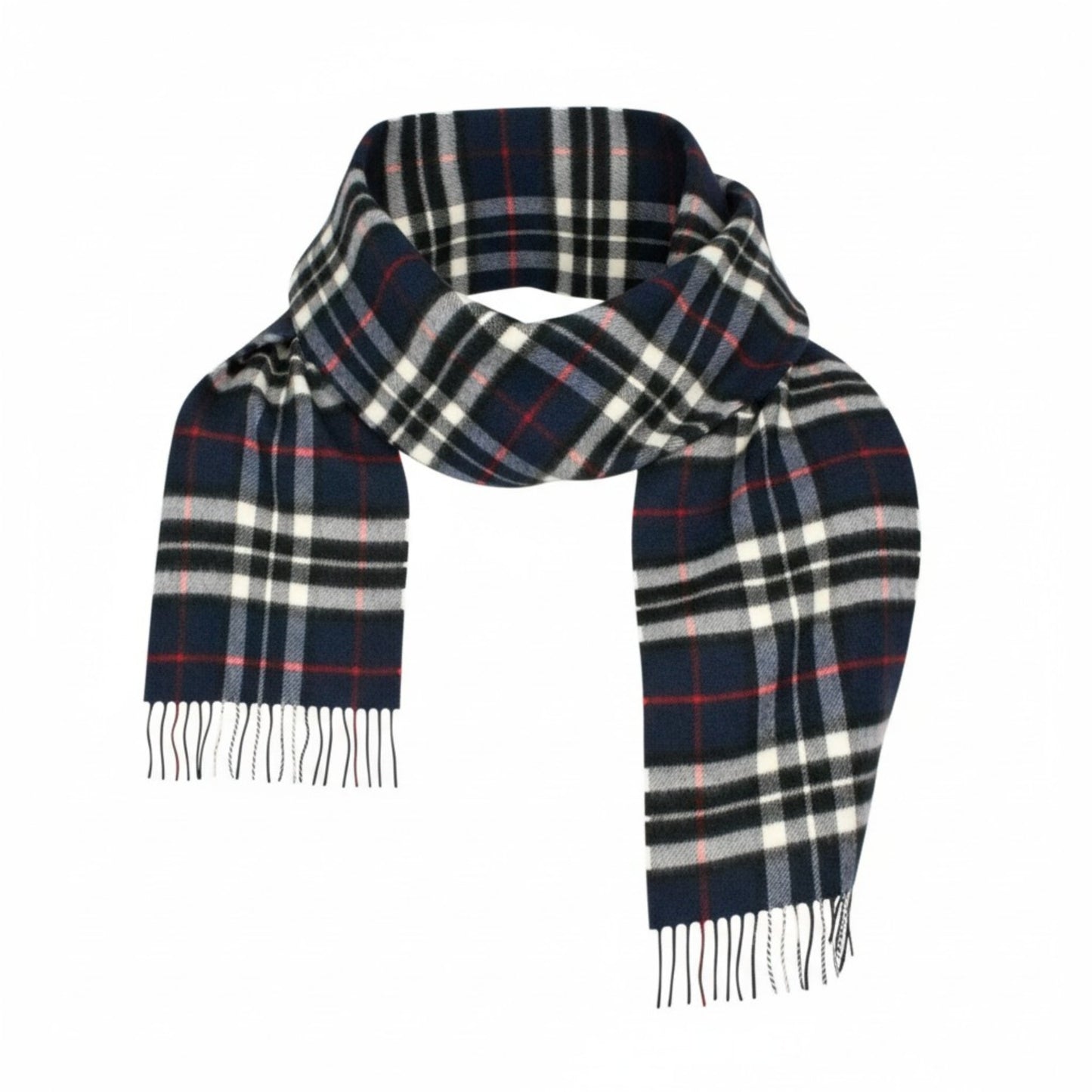 Navy Blue Thompson Merino Scarf