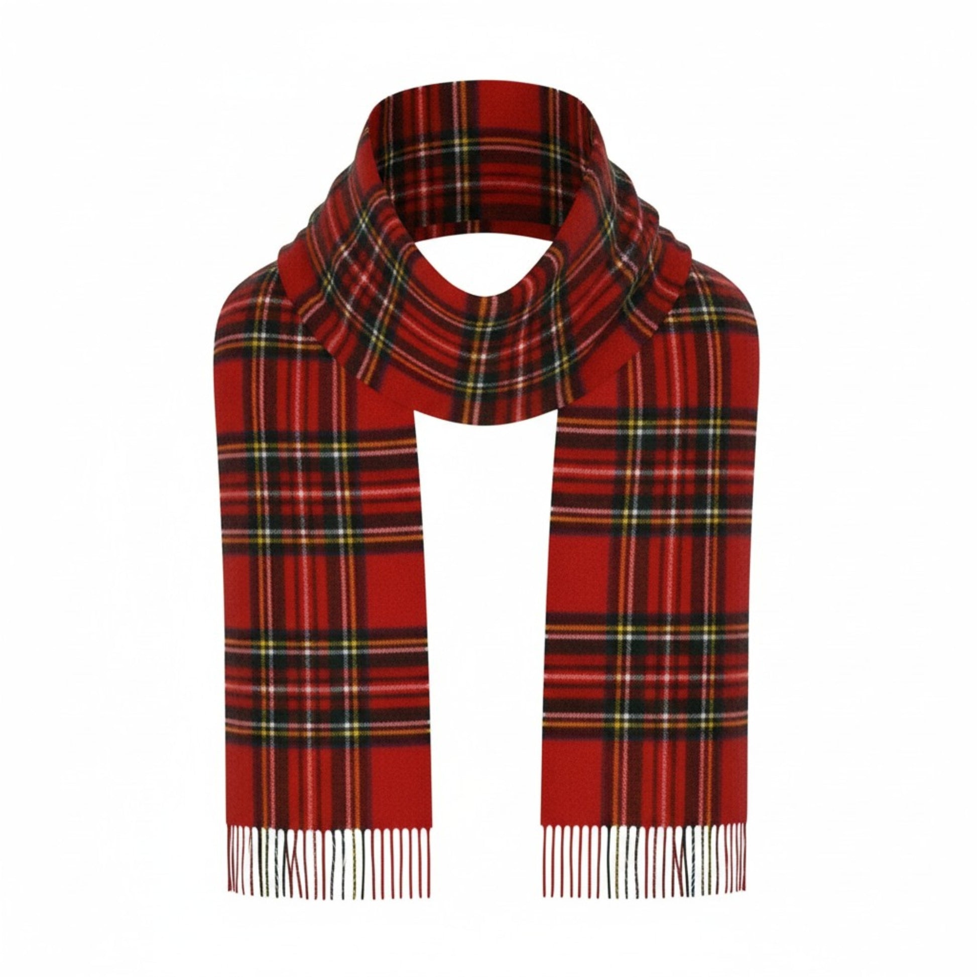 Royal Stewart Merino Scarf