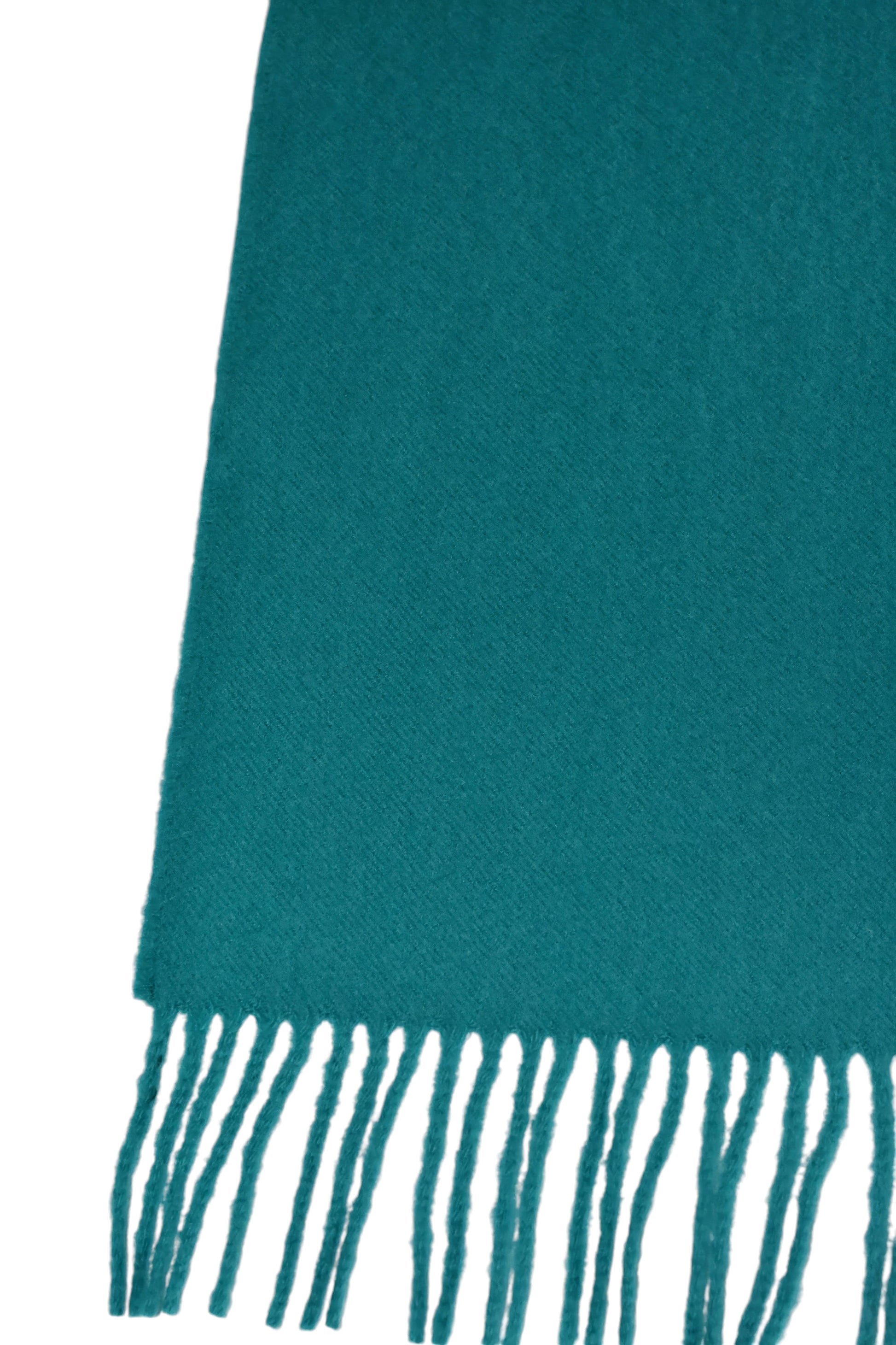 Teal Lambswool Scarf