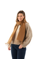 Camel Cashmere Scarf