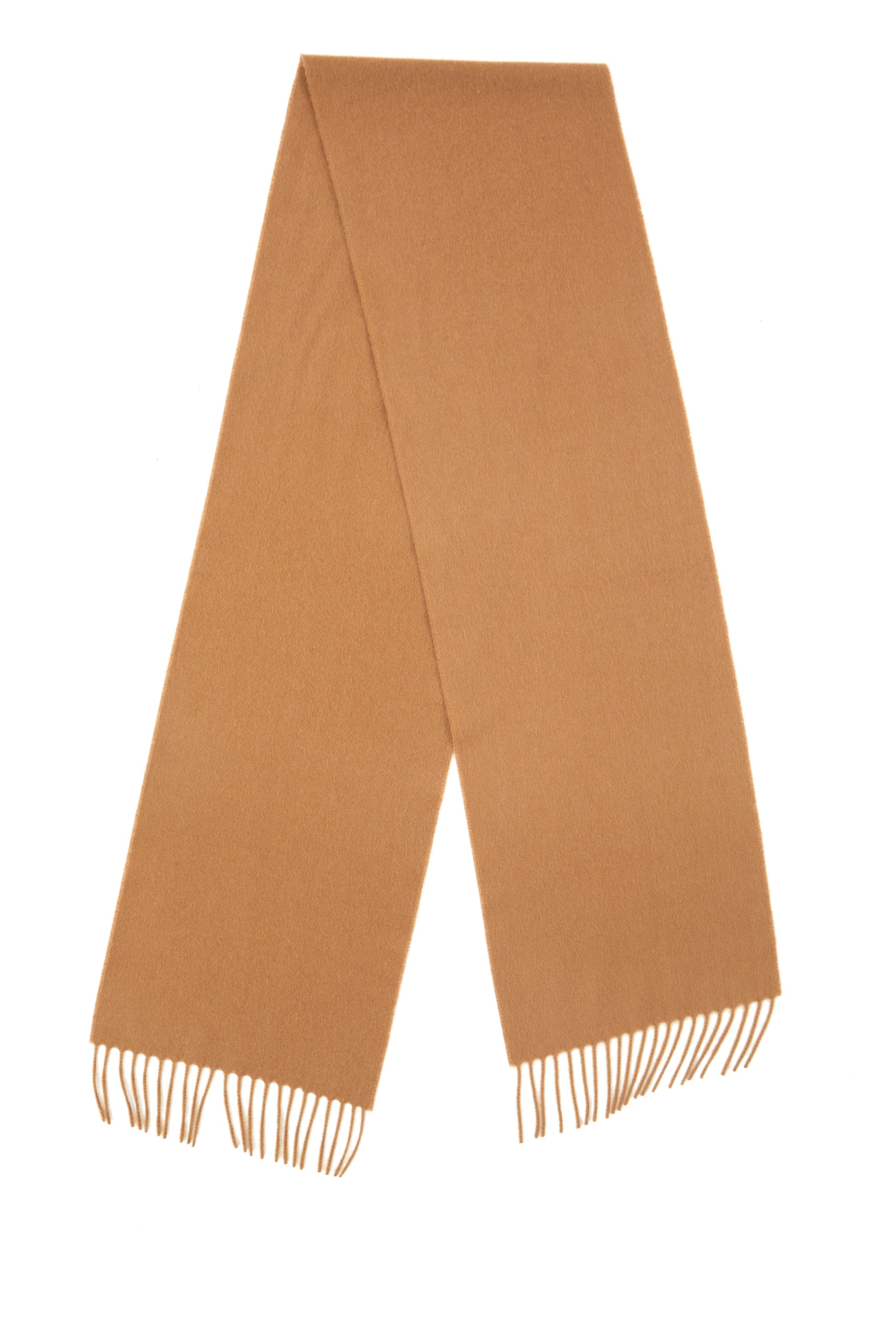 Camel Cashmere Scarf - The Yorkshire Scarf Company