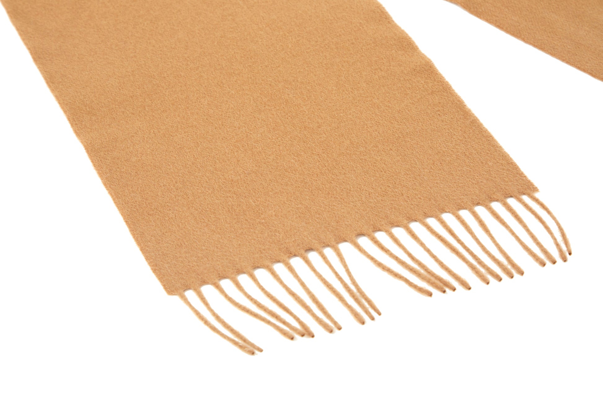 Camel Cashmere Scarf - The Yorkshire Scarf Company
