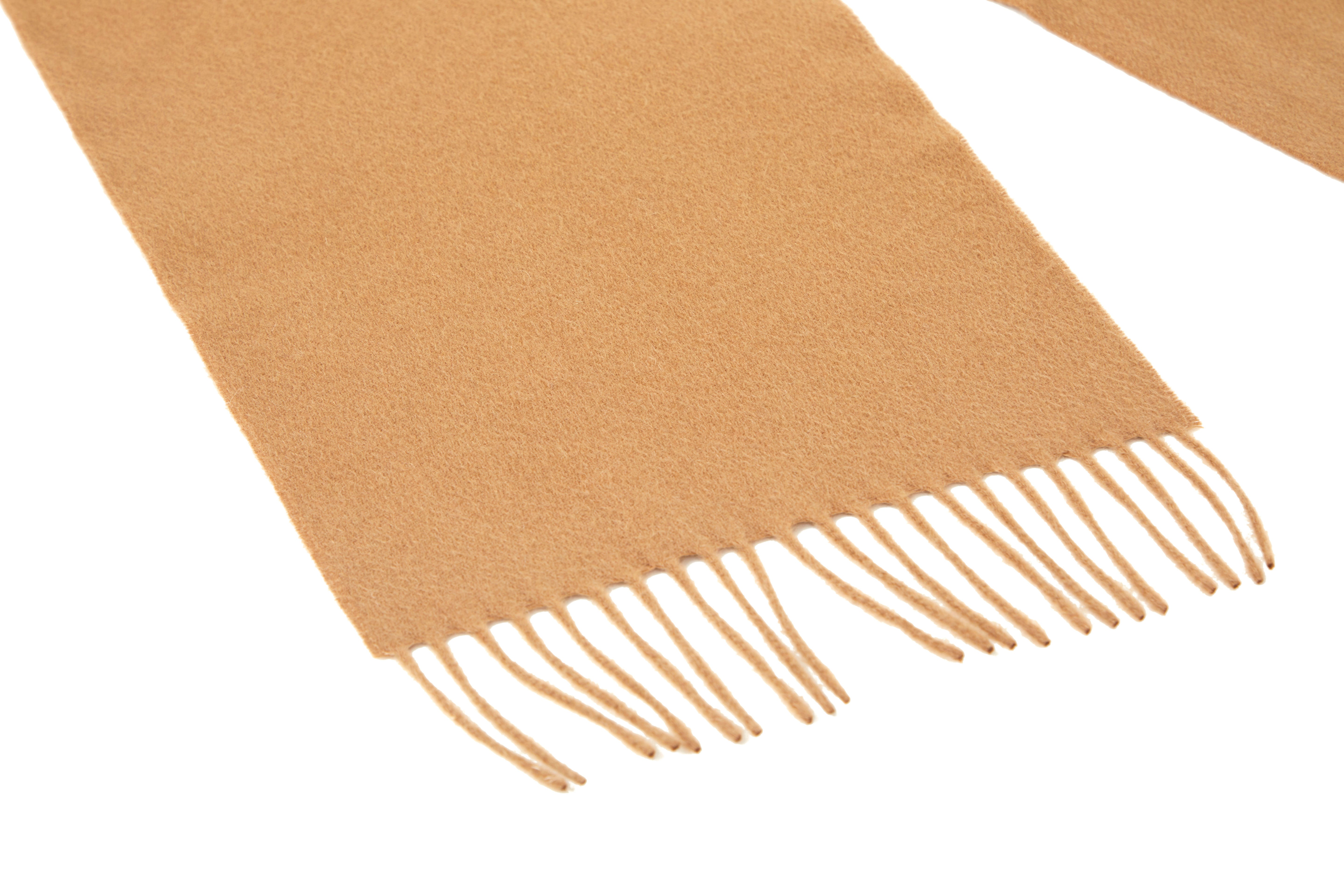 Camel Cashmere Scarf