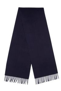 Navy Blue Cashmere Scarf