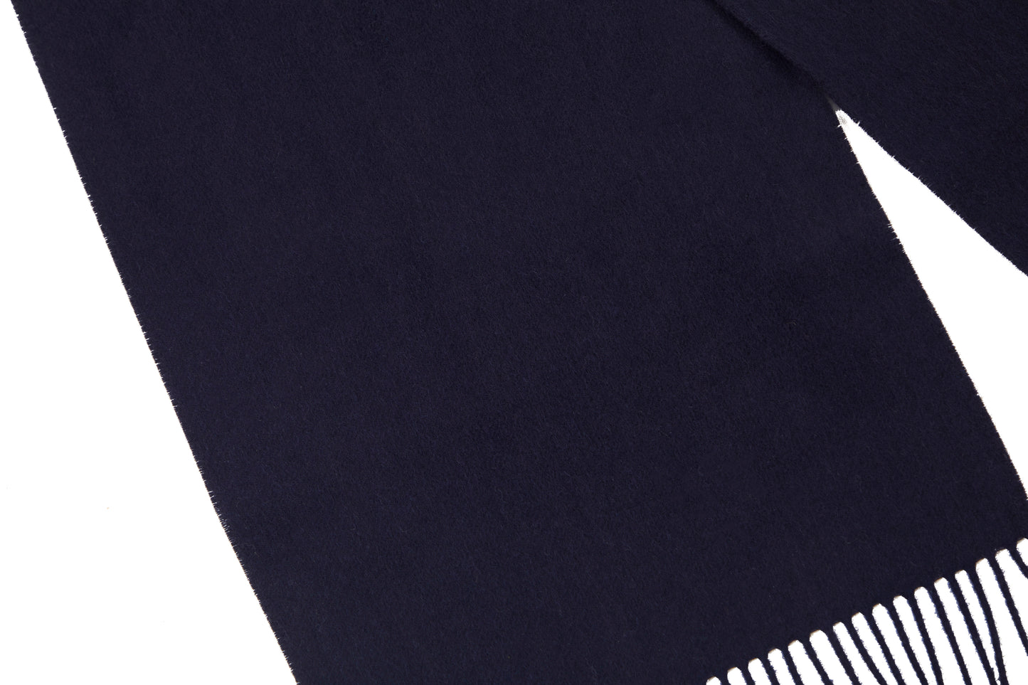 Navy Blue Cashmere Scarf - The Yorkshire Scarf Company