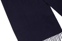 Navy Blue Cashmere Scarf