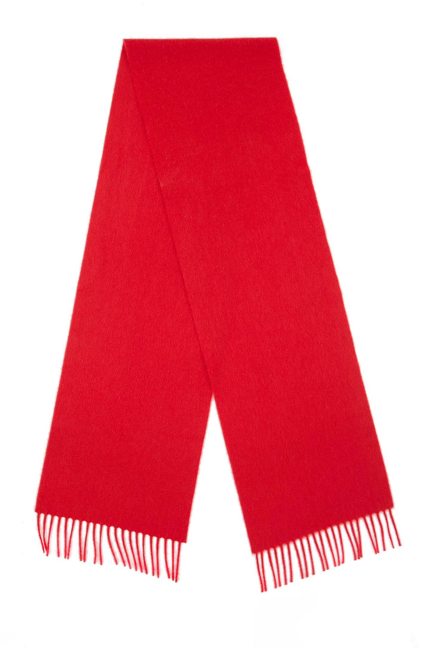 Red Cashmere Scarf - The Yorkshire Scarf Company